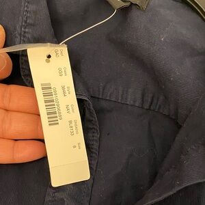 J. Crew Dark Blue Military Jacket